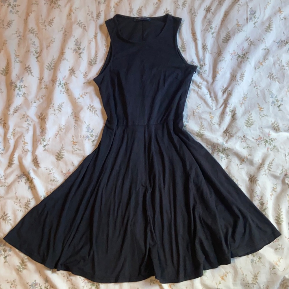 Brandy Melville black soft mini dress size small in good condition